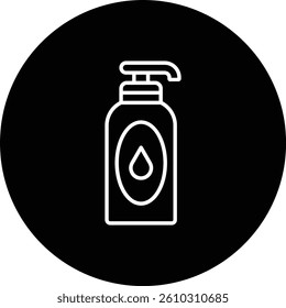 Shampoo vector icon. Can be used for printing, mobile and web applications.