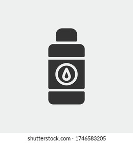 Shampoo vector icon illustration sign
