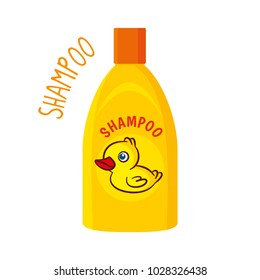 Shampoo vector illustration isolated on white background