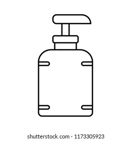 shampoo wash bottle 