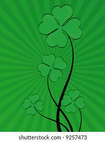 Shamrock Background