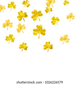 Shamrock background for Saint Patricks Day.