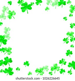 Shamrock background for Saint Patricks Day.
