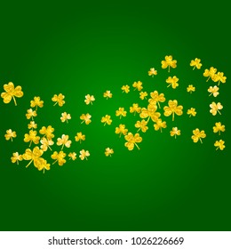 Shamrock background for Saint Patricks Day.