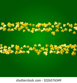 Shamrock background for Saint Patricks Day.