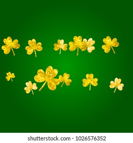 Shamrock background for Saint Patricks Day.