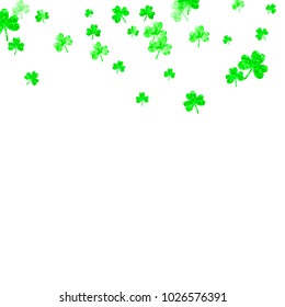 Shamrock background for Saint Patricks Day.