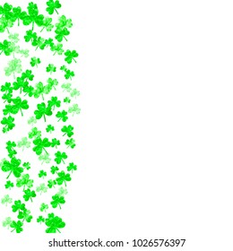 Shamrock background for Saint Patricks Day.