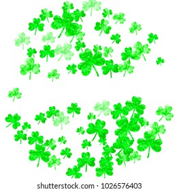 Shamrock background for Saint Patricks Day.