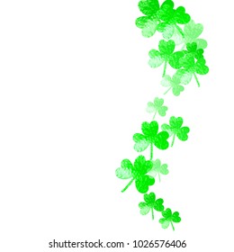 Shamrock background for Saint Patricks Day.