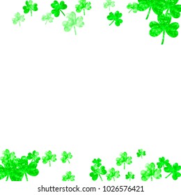 Shamrock background for Saint Patricks Day.