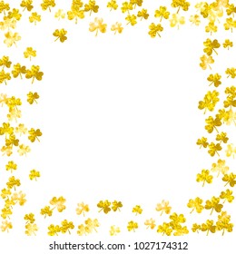 Shamrock background for Saint Patricks Day.