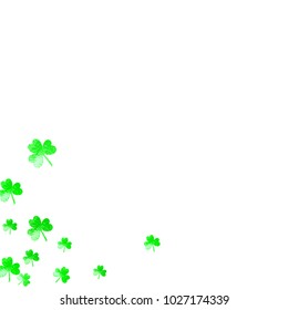 Shamrock background for Saint Patricks Day.
