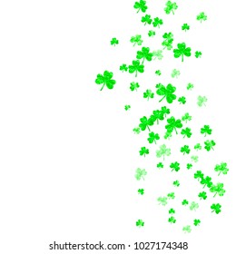 Shamrock background for Saint Patricks Day.