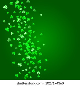 Shamrock background for Saint Patricks Day.