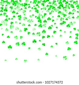 Shamrock background for Saint Patricks Day.