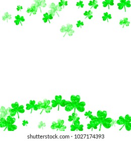 Shamrock background for Saint Patricks Day.
