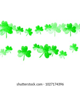 Shamrock background for Saint Patricks Day.