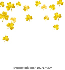 Shamrock background for Saint Patricks Day.