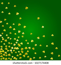 Shamrock background for Saint Patricks Day.