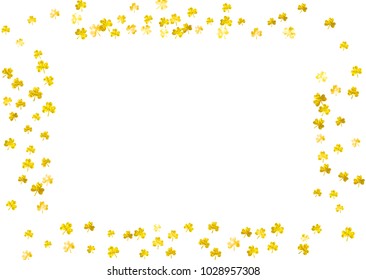 Shamrock background for Saint Patricks Day. 