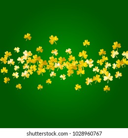 Shamrock background for Saint Patricks Day.