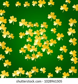 Shamrock background for Saint Patricks Day.