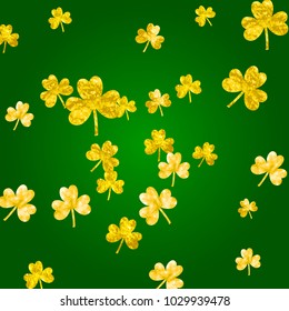 Shamrock background for Saint Patricks Day.