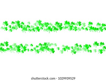 Shamrock background for Saint Patricks Day. 