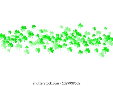 Shamrock background for Saint Patricks Day. 