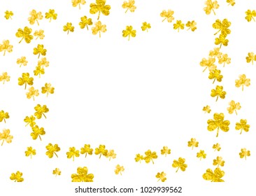 Shamrock background for Saint Patricks Day. 