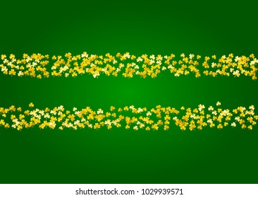 Shamrock background for Saint Patricks Day. 
