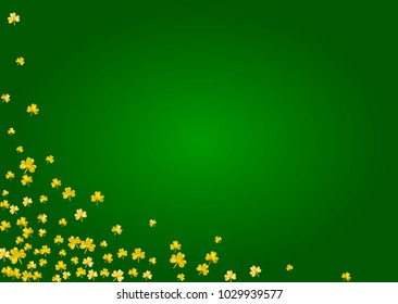 Shamrock background for Saint Patricks Day. 