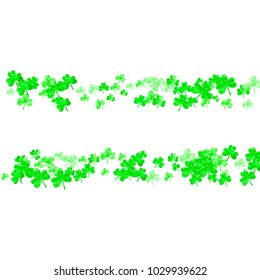 Shamrock background for Saint Patricks Day.