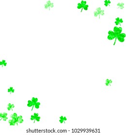 Shamrock background for Saint Patricks Day.