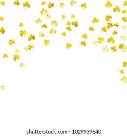 Shamrock background for Saint Patricks Day.