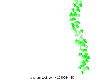 Shamrock background for Saint Patricks Day. 