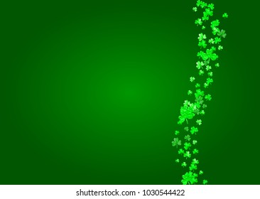 Shamrock background for Saint Patricks Day. 