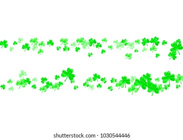 Shamrock background for Saint Patricks Day. 