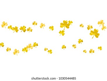 Shamrock background for Saint Patricks Day. 