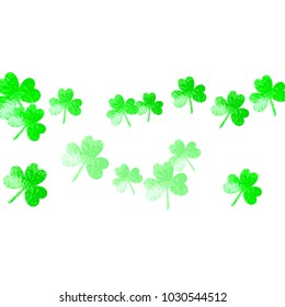 Shamrock background for Saint Patricks Day.