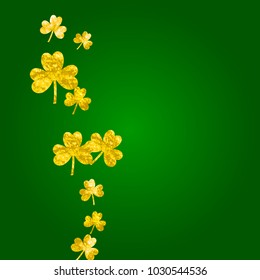 Shamrock background for Saint Patricks Day.