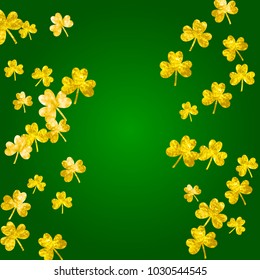 Shamrock background for Saint Patricks Day.