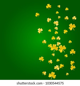 Shamrock background for Saint Patricks Day.