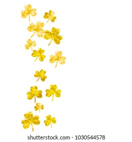 Shamrock background for Saint Patricks Day.