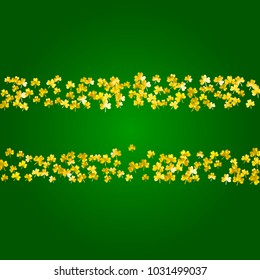 Shamrock background for Saint Patricks Day.