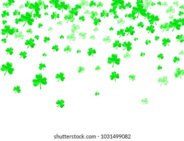 Shamrock background for Saint Patricks Day. 