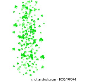 Shamrock background for Saint Patricks Day. 