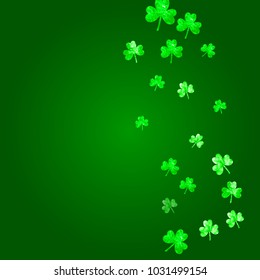 Shamrock background for Saint Patricks Day.