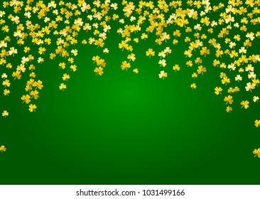 Shamrock background for Saint Patricks Day. 